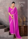 Sundri Vol 2 By Stavan Soft Georgette With Embroidery Border Sarees Exporters In India